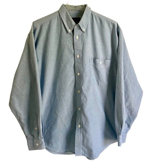 Eddie Bauer Long Sleeve Button Down Shirt Men's Large - Picture 1 of 7